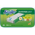 Swiffer Sweeper TRAP + LOCK Wet  Refill Mop Pads with Gain, 24/Pack (95532)