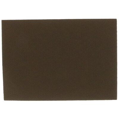 JAM Paper® Blank Flat Note Cards, 5 1/8 x 7, Chocolate Brown, 500/Pack