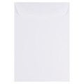 JAM Paper Open End Catalog Envelope, 7 x 10, White, 1000/Carton (01623194B)