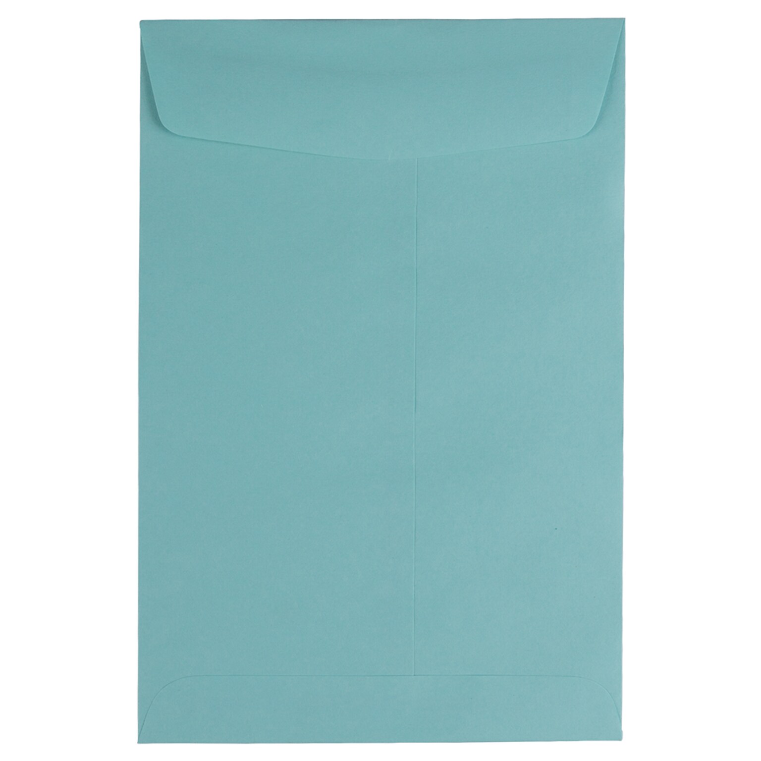 JAM Paper 6 x 9 Open End Catalog Envelopes, Aqua Blue, 10/Pack (31287520C)