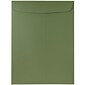 JAM Paper 9 x 12 Open End Catalog Envelopes, Olive Green, 25/Pack (31287534)