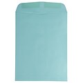 JAM Paper 9 x 12 Open End Catalog Envelopes, Aqua Blue, 25/Pack (31287530)
