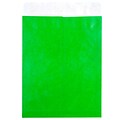 JAM Paper Open End Clasp #13 Catalog Envelope, 10 x 13, Lime Green, 10/Pack (V021381B)