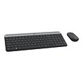 Logitech MK470 Wireless Keyboard and Mouse Combo, Black/Gray (920-009437)