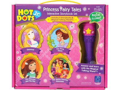 Learning Resources Hot Dots Jr. Princess Fairy Tales, Multicolor (2325)