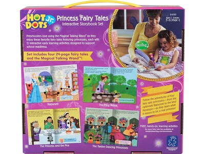 Learning Resources Hot Dots Jr. Princess Fairy Tales, Multicolor (2325)