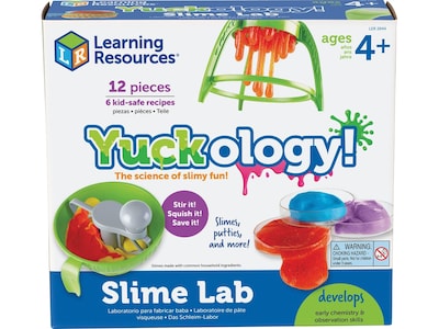Learning Resources Yuckology! Slime Lab, Multicolor (LER2944)