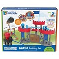 Learning Resources Engineering & Design Castle Building Set, Assorted Colors, 123 Pieces/Set (LER287