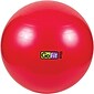 Gofit Red Exercise Ball With Pump, 21.6" (GF-55BALL)
