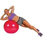 Gofit Red Exercise Ball With Pump, 21.6" (GF-55BALL)