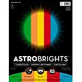 Astrobrights Colored Cardstock, 8.5 x 11, 65 lbs, Primary Assortment, 100/Pack (91646)