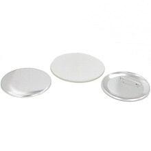 Tecre 3 Button Part Set, Silver 1000/Pk (AC1032)