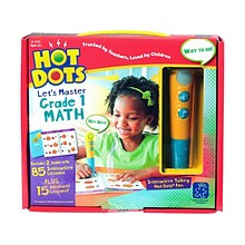 Hot Dots Jr. Lets Master Grade 1 Math, Multicolor (2374)