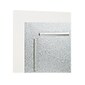 U Brands Glass Dry-Erase Whiteboard, 3' x 3' (3976U00-01)