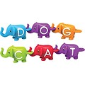 Learning Resources Snap-n-Learn ABC Elephants, Assorted Colors, 26 Pieces/Set (LER 6710)