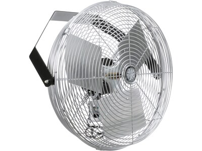 TPI Corporation 18 Wall Fan, 3-Speed, Silver (LDF-18-TE)