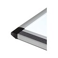 U Brands PINIT Steel Dry-Erase Whiteboard, Aluminum Frame, 4 x 3 (2903U00-01)