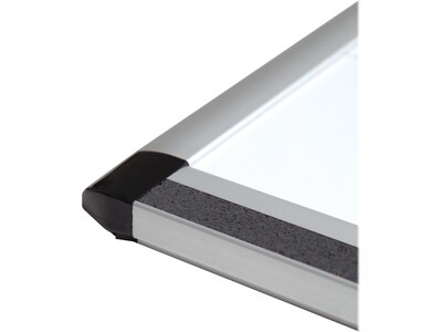 U Brands PINIT Magnetic Dry-Erase Calendar Whiteboard, Aluminum Frame, 2' x 3' (2901U00-01)