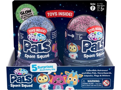 Playfoam Pals Space Squad, Assorted Colors, 2/Pack (1956)