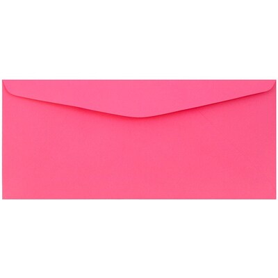 JAM Paper #9 Business Envelope, 3 7/8 x 8 7/8, Ultra Fuchsia Pink, 50/Pack (1532895I)