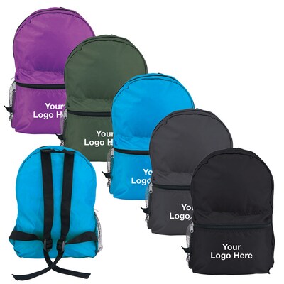 Custom Budget Ripstop Backpack; 16x11, (QL48165)