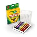 Crayola Triangular Crayons, Assorted Colors, 8/Box (52-4008)