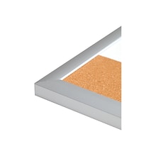 U Brands 4N1 Cork & Dry-Erase Whiteboard, Aluminum Frame, 3 x 2 (3891U00-01)