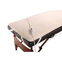Master Massage Fleece Table Warming Pad, Cream (86260)