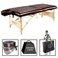 Master Massage Luster Balboa 30" Chocolate Portable Massage and Exercise Table (20240)