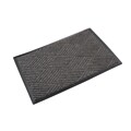 Crown Super-Soaker Diamond Wiper/Scraper Floor Mat, 36 x 60, Slate (CWNS1R035ST)