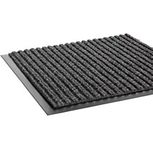 Crown Needle-Rib Wiper/Scraper Floor Mat 36 x 60 Gray (CWNNR0035GY)