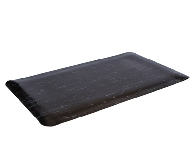 Crown Cushion-Step Anti-Fatigue Floor Mat, 36" x 60", Black (CWNCU3660BK)