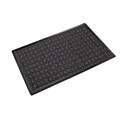 Crown EcoPlus Wiper/Scraper Floor Mat, 35 x 118, Charcoal (CWNECR310CH)