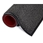 Crown Dust-Star Microfiber Wiper Floor Mat, 36" x 60", Charcoal (CWNDS0035CH)