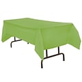 JAM Paper® Plastic Table Cover, 54 x 108 Inches, Lime Green Tablecloth, Sold Individually (291423357