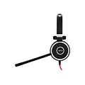 Jabra Evolve 40 Noise Canceling Mono Phone & Computer Headset, USB-C, UC Certified, Black (6393-829-