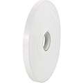 Tape Logic® Removable Double Sided Foam Tape, 1/16 Thick, 1/2 x 36 yds., White, 2/Case (T9535902PK