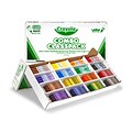 Crayola Classpack Combo Washable Markers and Large Crayons, Broad, Assorted Colors, 256/Case (52-3348)