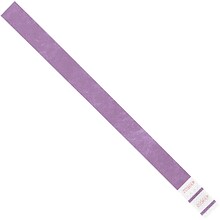 Tyvek® Wristbands, 3/4 x 10, Purple, 500/Case (WR101PL)