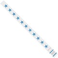 Tyvek Blue Star Wristbands, 500/Carton (WR104BE)