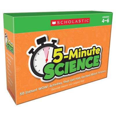 Scholastic 5-Minute Science: Grades 4-6 (078073330126)