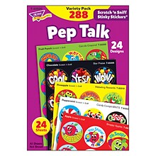 Trend Enterprises Variety Pack Stinky Stickers, Pep Talk, 288/Pack (T-83920)