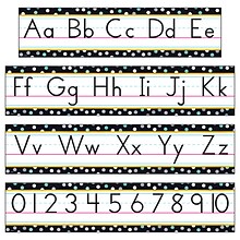 Trend Enterprises® I HEART Metal Alphabet Mini Bulletin Board Set, 9/Set (T-8771)