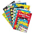 Trend Enterprises Variety Pack Sparkle Stickers, School Days, 648/Pack (T-63909)