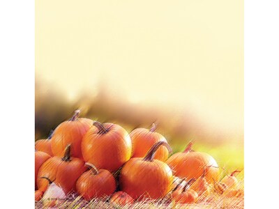 Great Papers! Glistening Pumpkins Holiday Letterhead, Multicolor, 80/Pack (2019087)