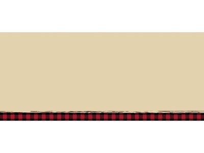 Great Papers! Buffalo Plaid Reindeer Holiday Envelopes, Multicolor, 40/Pack (2019100)