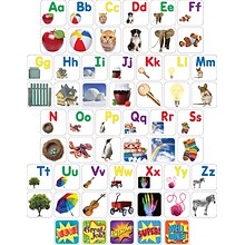 Barker Creek Learning Magnets® A-Z Letters with Pictures, 60/Pack (LM1150)