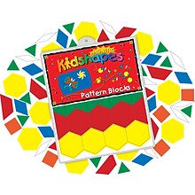 Barker Creek Learning Magnets® Kidshapes™, Pattern Blocks (LM2300)