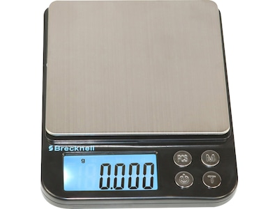 Brecknell EPB-3000G Series Digital Scale, Black/Silver, 6.61 lbs. Capacity