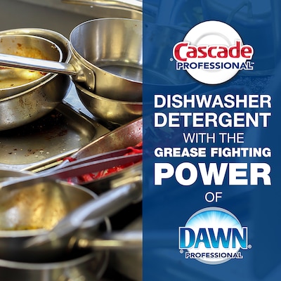 Cascade Professional Powder Dishwasher Detergent, Fresh Scent, 75 oz., (59535)